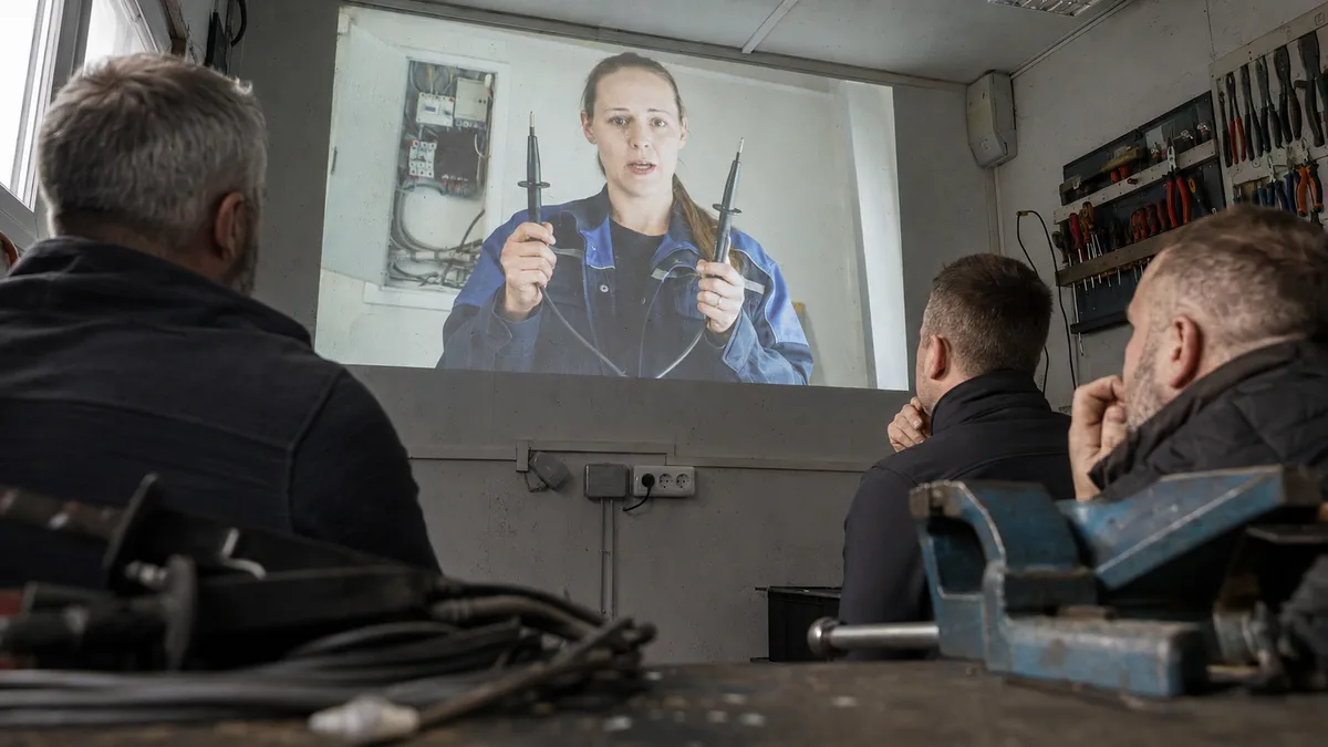 Opakované přezkoušení elektrotechnika online