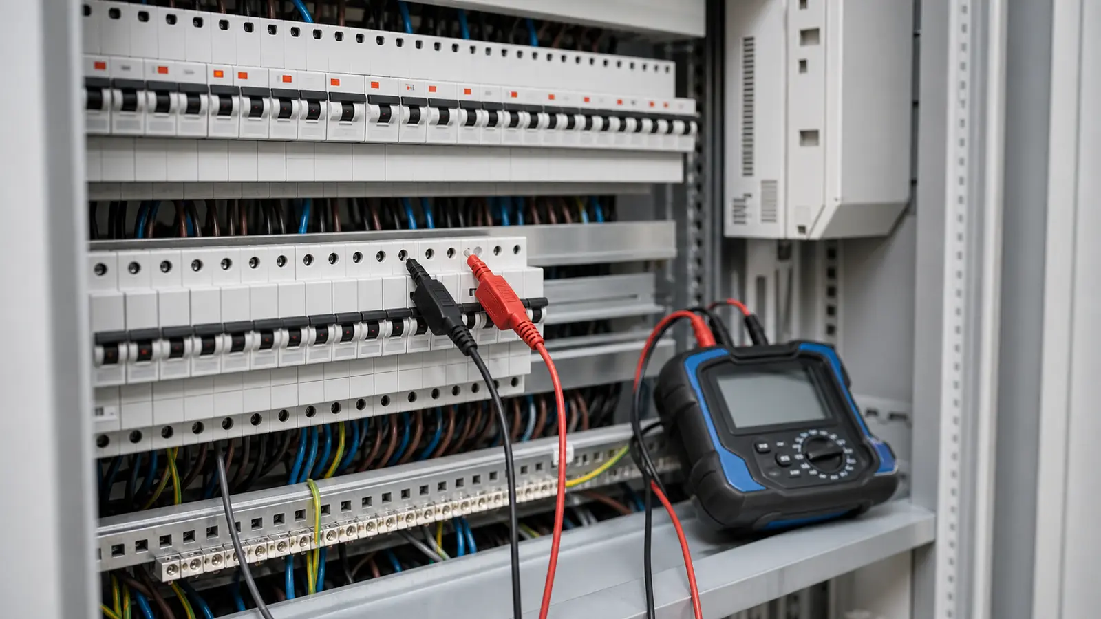 Switchboard in an administrative building – the core of a periodic electrical installation inspection